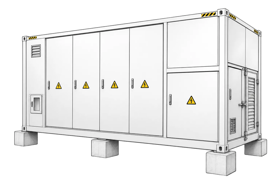 Battery Energy Storage System <span style="color:#3f8f68; font-style:italic;">(BESS)</span>